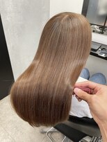 サロウィン 池袋(SALOWIN)&nbsp;シークレットハイライト × ミルクティーベージュ #033