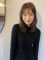 キコエル 三軒茶屋(kikoeru)&nbsp;シフォンベージュフレアバングナチュラルレイヤー