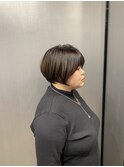 40代50代小顔似合わせカットくびレイヤーエモージュ大人可愛い