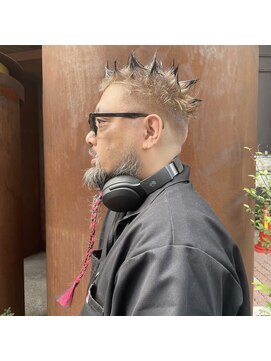 カンヌ(CANNES) メンズカット×ハイトーン