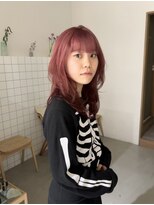 暖色ピンク