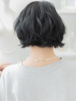 モッズヘア 越谷(mod's hair)&nbsp;オン眉黒髪くせ毛風マッシュボブショートTb7越谷20代30代40代