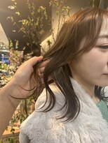 リル 茅ヶ崎(Liru:)&nbsp;ブリーチなしダブルカラー/セミディ/シアーカラー/茅ヶ崎