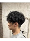 スパイラルパーマ