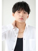 【佐藤翼】爽やか黒髪に無造作にキマる束感コンパクトマッシュ