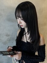 リリアーナ(LILIANA)&nbsp;レイヤーカット トレンドヘア 縮毛矯正 韓国ヘア アッシュカラー