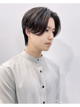 ネクストメンズ 表参道(NEXT men's) カルマパーマ/ベリーショート/ダークアッシュ/ニュアンスパーマ