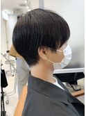 黒髪マッシュナチュラルストレート平野紫耀風ROMMYHOMME