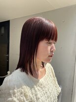 アル 心斎橋(alu) オリーブグレー/小顔に見せるヘア/ココアベージュ