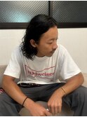 <ELMO. 兒玉>メンズロング/癖毛パーマ