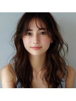 美容室 ダン エクセルシア(Dan)&nbsp;華やかモデルさん人毛100%編み込みエクステのロング