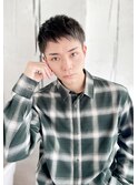 20代30代40代 黒髪×スパイキーショート#962