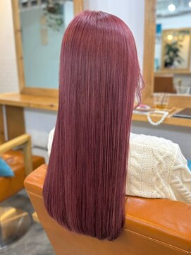 リコ 池袋東口店(Liko) 【Liko 池袋東口店】ピンクラベンダー 髪質改善 艶髪 透明感