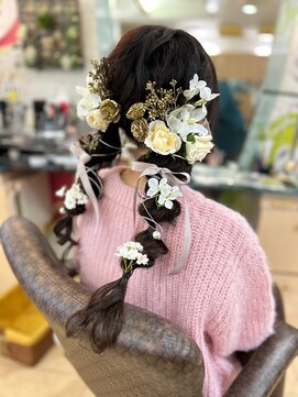 シャンゼ 新阪急ホテル店 ツインたまねぎヘア