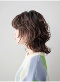 黒髪/ボブルフ/ネビージュ/韓国/ワンレン/仙台/髪質改善/前髪