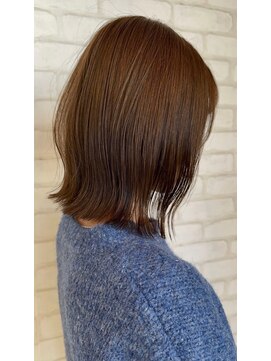 ビス ヘア アンド ビューティー 西新井店(Vis Hair＆Beauty) ボブ/外ハネボブスタイリング/タッセルボブ/艶カラー