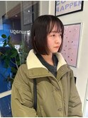 ナチュラル酸性ストレートボブ