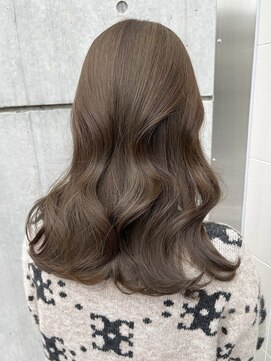 アソビセカンド 原宿(ASOBI 2nd) オリーブベージュ　20代/30代/ブリーチなし