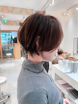 マハロ(MAHALO) 小顔ショート【ひばりヶ丘/ショート/ショートボブ/前髪カット】
