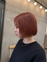 ソルトウォーター(SALT WATER)&nbsp;ミニボブ　オレンジピンク