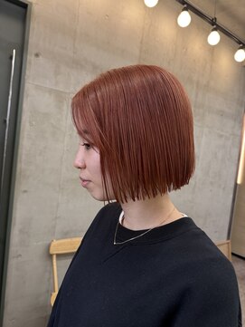 ソルトウォーター(SALT WATER) ミニボブ　オレンジピンク