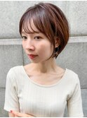 【成田】イメチェン外ハネボブ美髪ワイドバングショート/銀座4