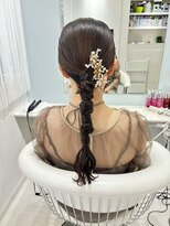 パーヴミックスガラ(Parve Mix GALA)&nbsp;タイト編みおろしヘア