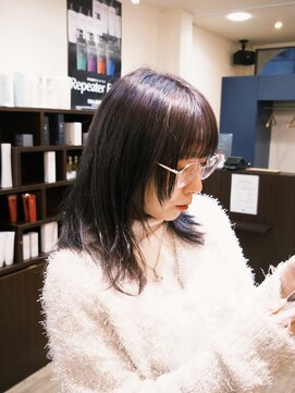 アンヴォーグ(en VOGUE) シアーパープル×レイヤー