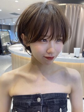 ロンド マーレ 天神大名店(Lond mare) イメチェンヘアスタイル/外ハネボブ/ブルーブラック美髪のススメ