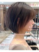 みねスタイル♪ 似合わせ ショート ボブ 30代 40代 小顔 新宿