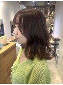 小辻 韓国風にも☆くびれヘア×ラベンダーグレージュ