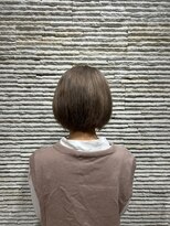 ビスイル 秋葉原店(Vis ill)&nbsp;グレージュカラーボブレイヤースタイル