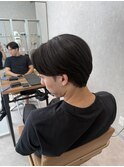 センターパート/曲がる縮毛矯正