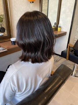 ナイト(KNIGHT) ボブ/暗めブラウン