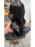 黒髪ロング