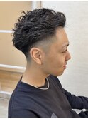 スパイラルパーマ/シャドウパーマ/刈り上げ/新宿/丸山
