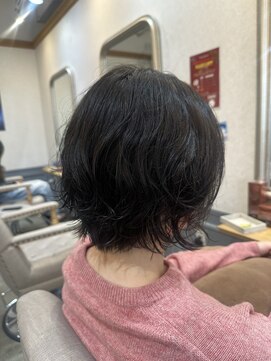 サンクチュアリー 千里山(Sanctuary) ボブパーマスタイル
