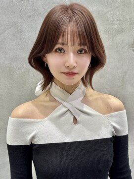 ロンドネートゥル 新潟(Lond naitre) ダークアッシュ/似合わせカット/レイヤーカット(新潟/万代）