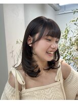 ウチコ 平尾店(u.chi.ko_si)&nbsp;レイヤーカットとまろやかグレージュ