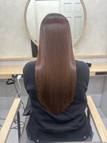 フレームプラス 天王寺あべの店(FRAME+)&nbsp;ツルツルオレンジブラウン