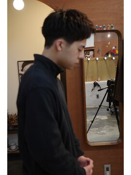 エディ(Edy) メンズスパイキーショート刈り上げ外国人風眉毛カット岡山