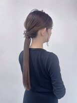 エヌ 銀座新橋(N)&nbsp;タイトポニー/結婚式/ヘアセット/銀座/新橋/有楽町/東京