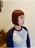 ボブ×ブラッドオレンジ