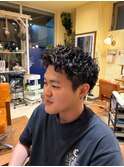 ツイストピンパーマ