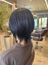 ルクス(Lx)&nbsp;ブルーブラック×ショートレイヤー