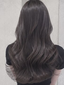 フェンヘアーアイス 中目黒(Fen.hair ici) 夏カラー×透明感グレージュ/小顔レイヤーカット20代30代