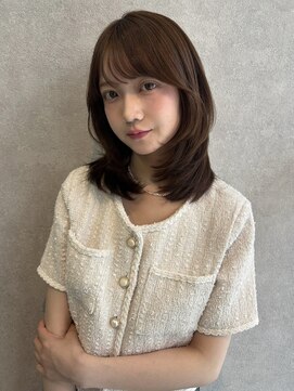 ミレバイジェニー (mirae by geny) 巻くのが苦手な方にもオススメ!ミディアムレイヤー r