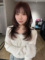 エトワ 中央店(etoi)&nbsp;大分韓国かき上げレイヤーカット大人レイヤー顔まわりレイヤー