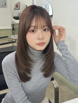 ハニー 町田(HONEY)&nbsp;レイヤーカット/ブラウンカラー