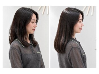 ミンツ(MINTS)の写真/【CM級のツヤ髪に感動】髪質改善の専門店だがら出来る『髪質改善』本物の技術をアナタに◎／縮毛矯正も人気